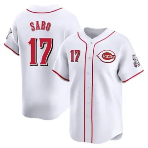 Chris Sabo Cincinnati Reds Limited Home Jersey - White