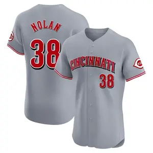 Gary Nolan Cincinnati Reds Elite Road Jersey - Gray