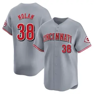 Gary Nolan Cincinnati Reds Limited Away Jersey - Gray