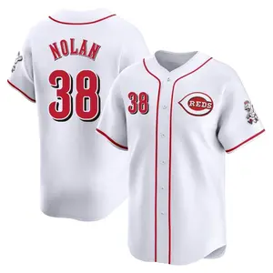 Gary Nolan Cincinnati Reds Limited Home Jersey - White