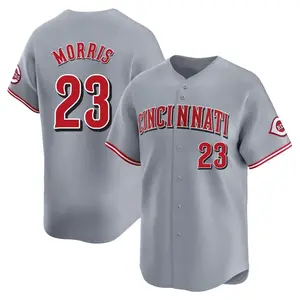 Hal Morris Cincinnati Reds Limited Away Jersey - Gray